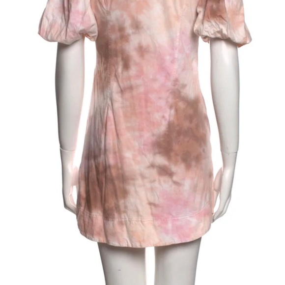 A.L.C. Tie-Dye Print Mini Dress size 8 NWT - Picture 4 of 10
